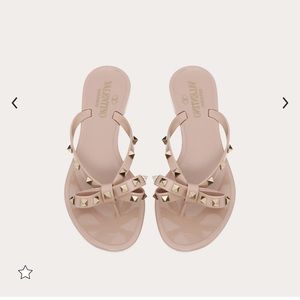 Valentino garavani rockstud pvc sandal